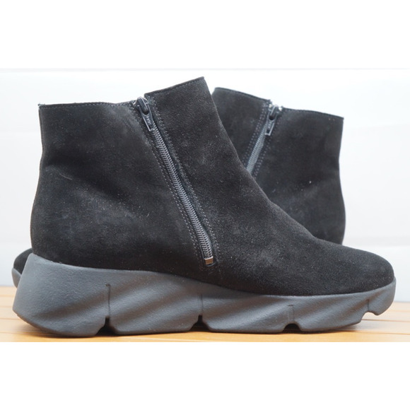 MEPHISTO Black HAZELINA Women's size 7.5 Ankle Boots $450 MSRP - Picture 9 of 13